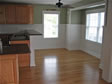 Beautiful and decorative hardwood floors can be installed in any RBA Homes modular home 